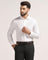 Formal White Solid Shirt - Viking