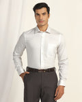 Formal White Printed Shirt -  Enzo