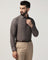 Formal Beige Textured Shirt - Adam