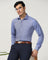 Formal Blue Textured Shirt - Zaiden