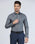 Formal Charcoal Textured Shirt - Burdy