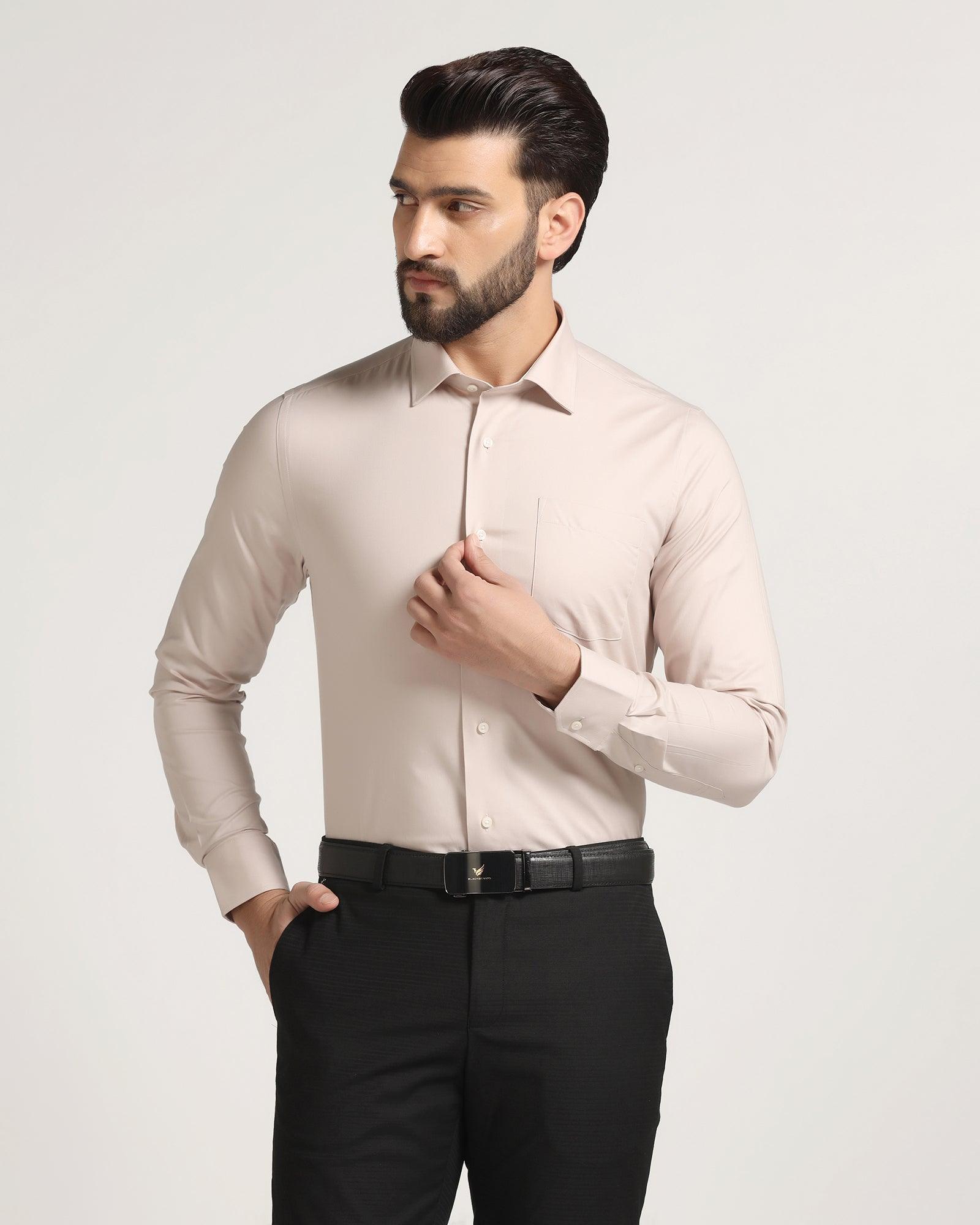 Buy Formal Clay Solid Shirt from Otto Collection Online