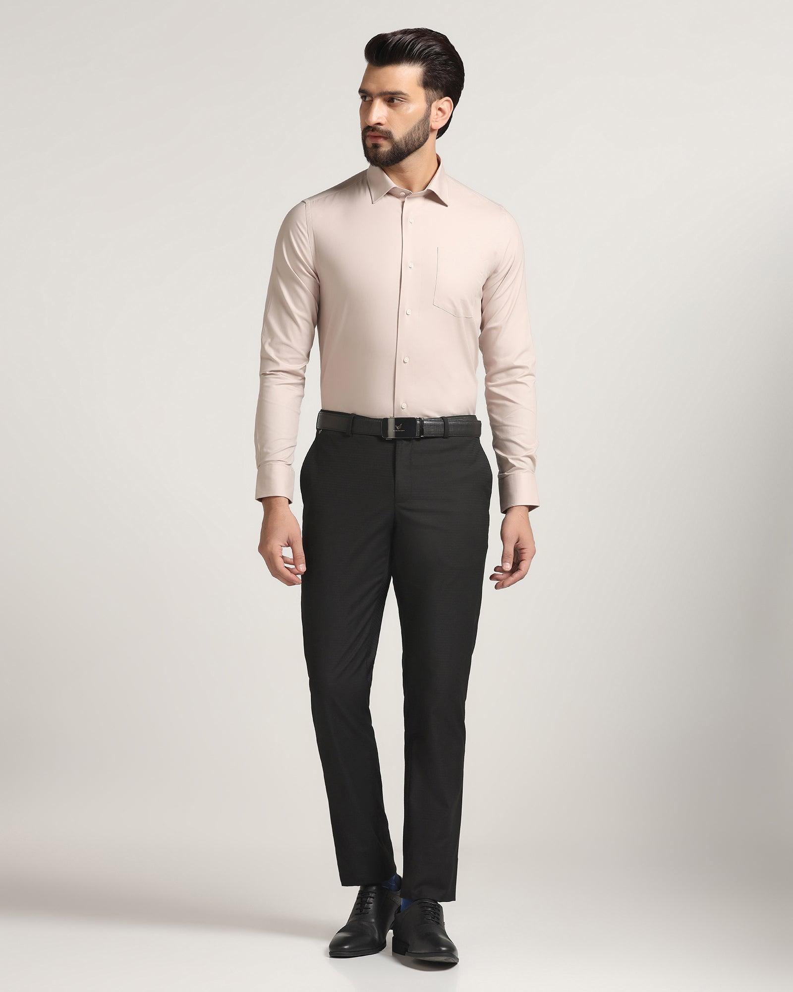 Formal Clay Solid Shirt - Otto - Blackberrys
