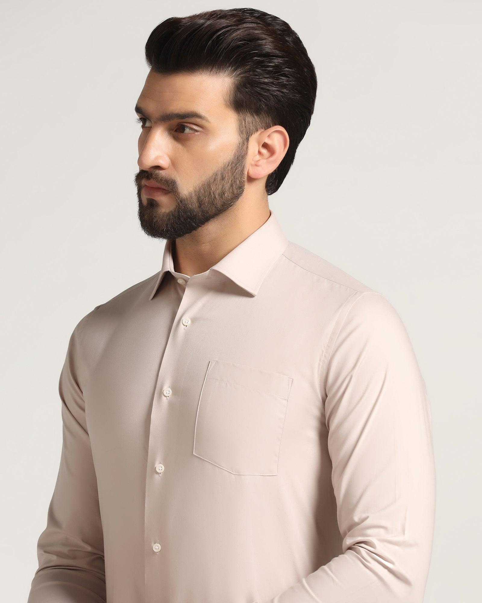 Formal Clay Solid Shirt - Otto - Blackberrys