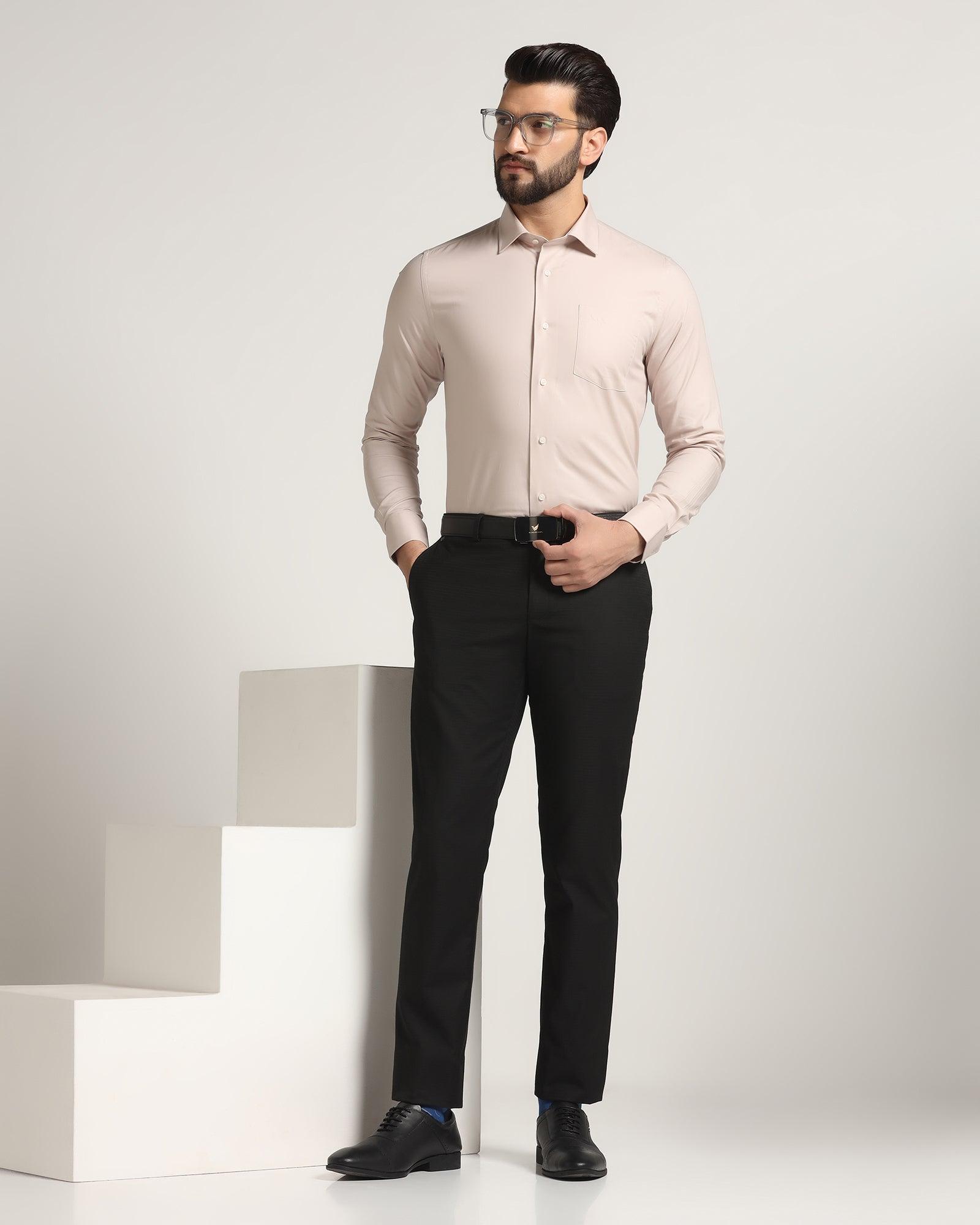 Formal Clay Solid Shirt - Otto - Blackberrys