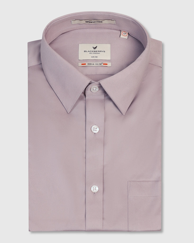 Formal Dusty Pink Solid Shirt - George