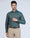 Formal Green Textured Shirt - Jim