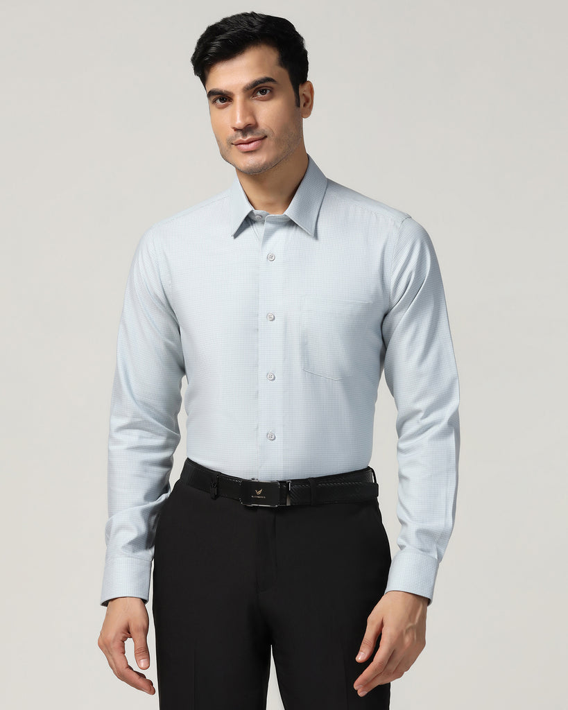 Formal Grey Check Shirt - Zoi