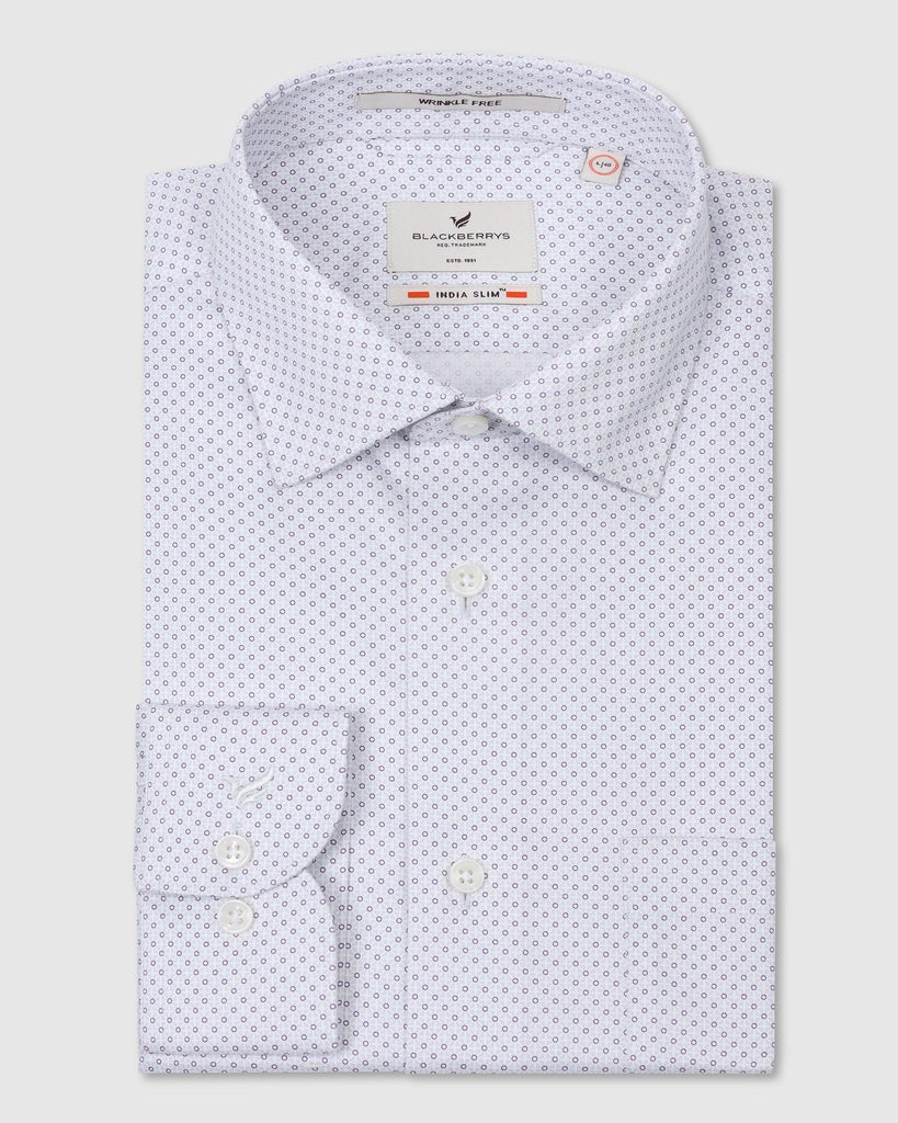 Formal Grey Printed Shirt - Brion