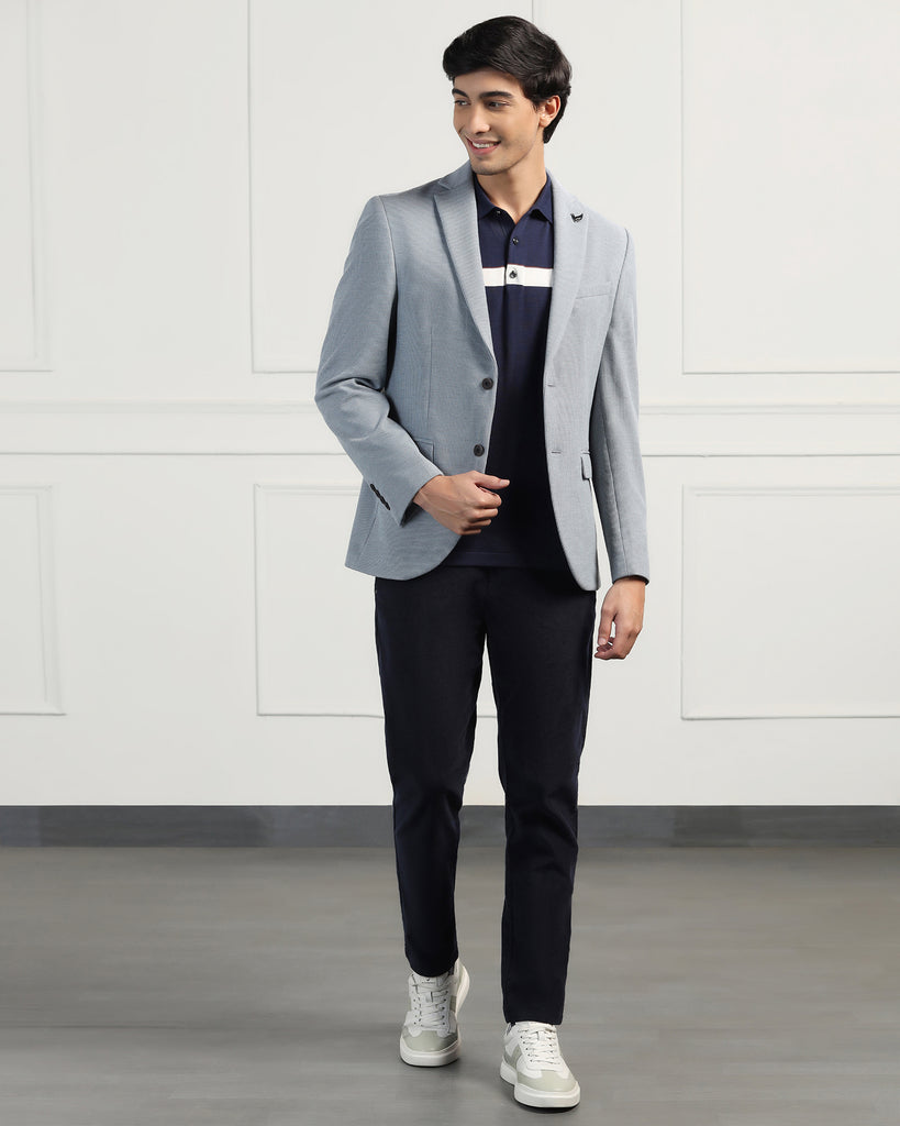 Formal Grey Stripe Blazer - Nios