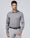 Temp Tech Formal Grey Textured Shirt - Soy