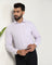 Formal Mauve Textured Shirt - Matrix