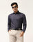 Formal Navy Check Shirt - Gordon