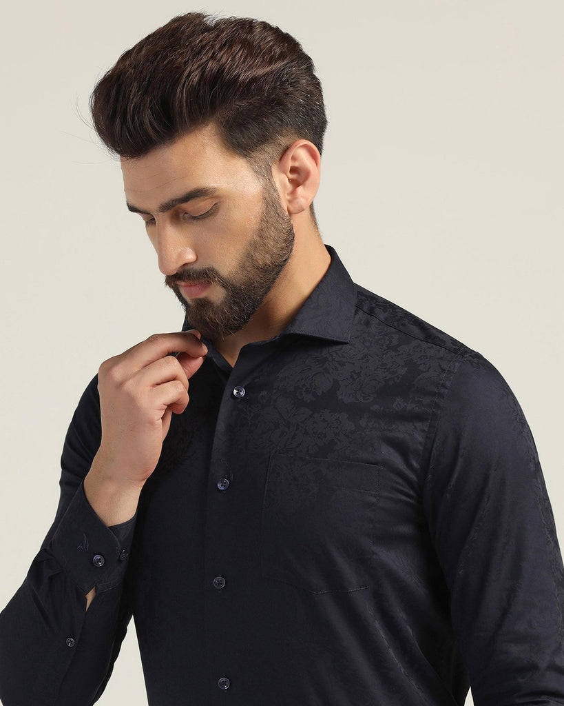 Formal Navy Printed Shirt - Arena