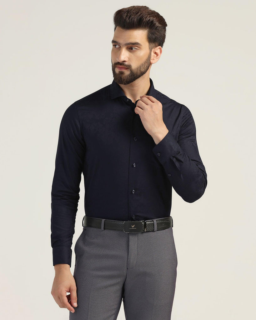 Formal Navy Printed Shirt - Arena