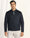 Formal Navy Solid Zipper Jacket - Gosling