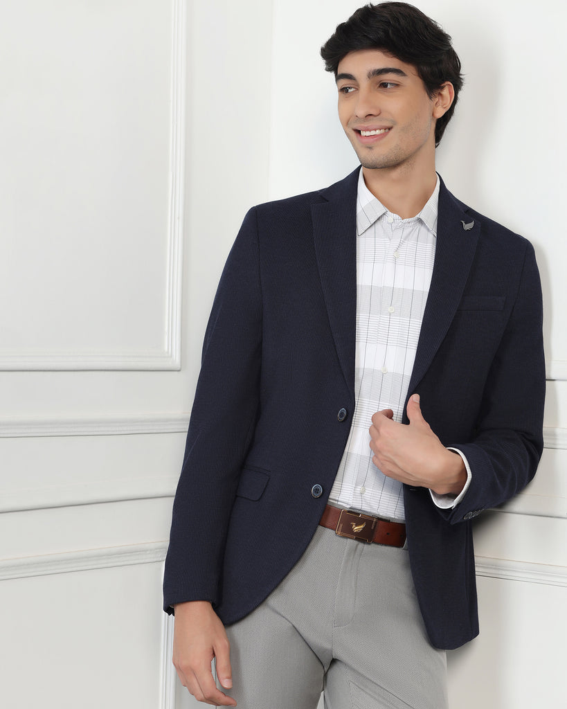 Formal Navy Stripe Blazer - Nios