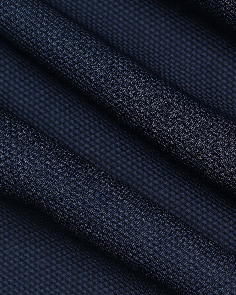 Formal Navy Textured Blazer - Morris