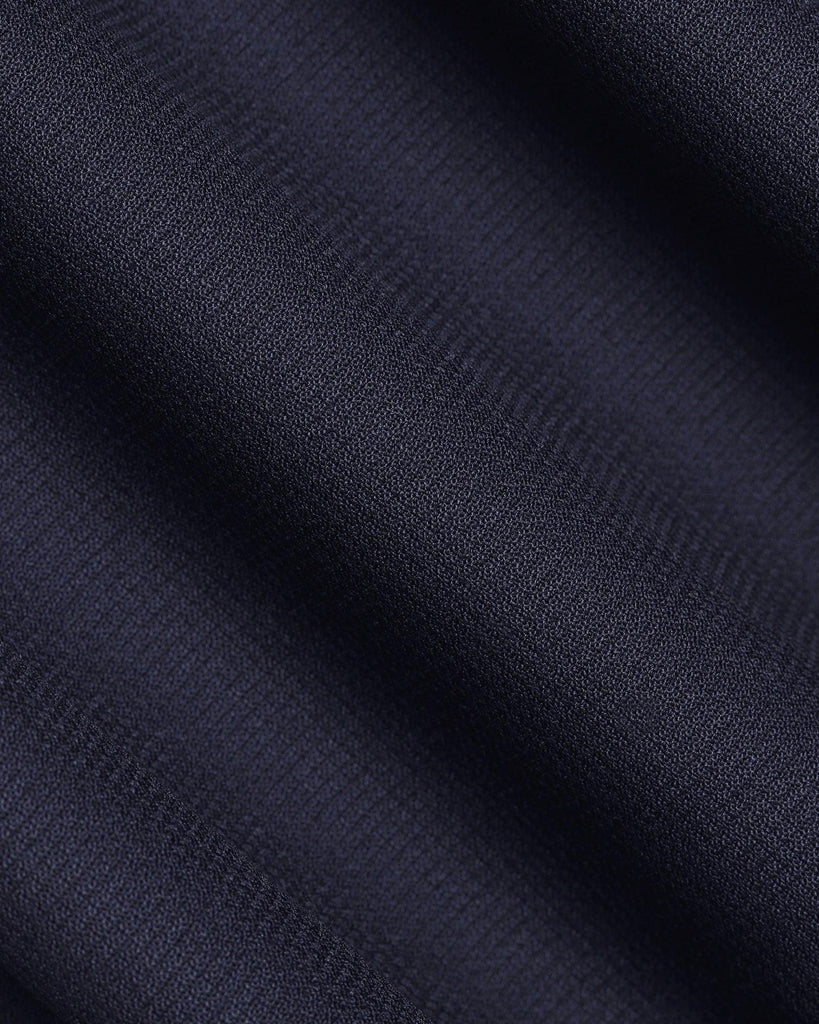 Formal Navy Textured Blazer - Pajero