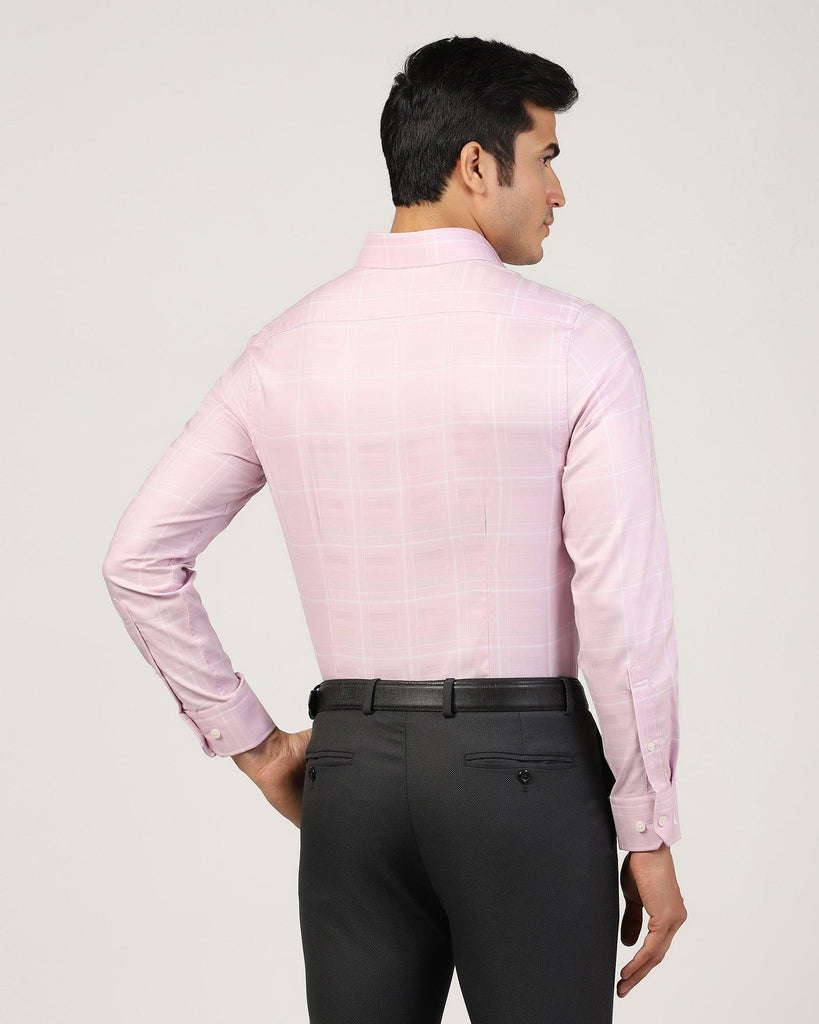 Formal Pink Check Shirt - Jeter