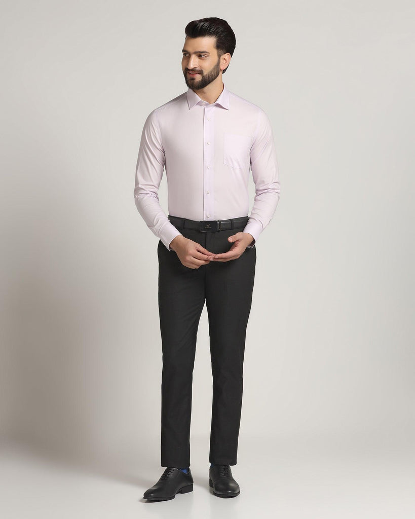 Formal Pink Solid Shirt - Otto