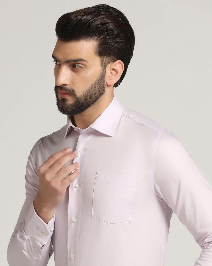 Formal Pink Solid Shirt - Otto