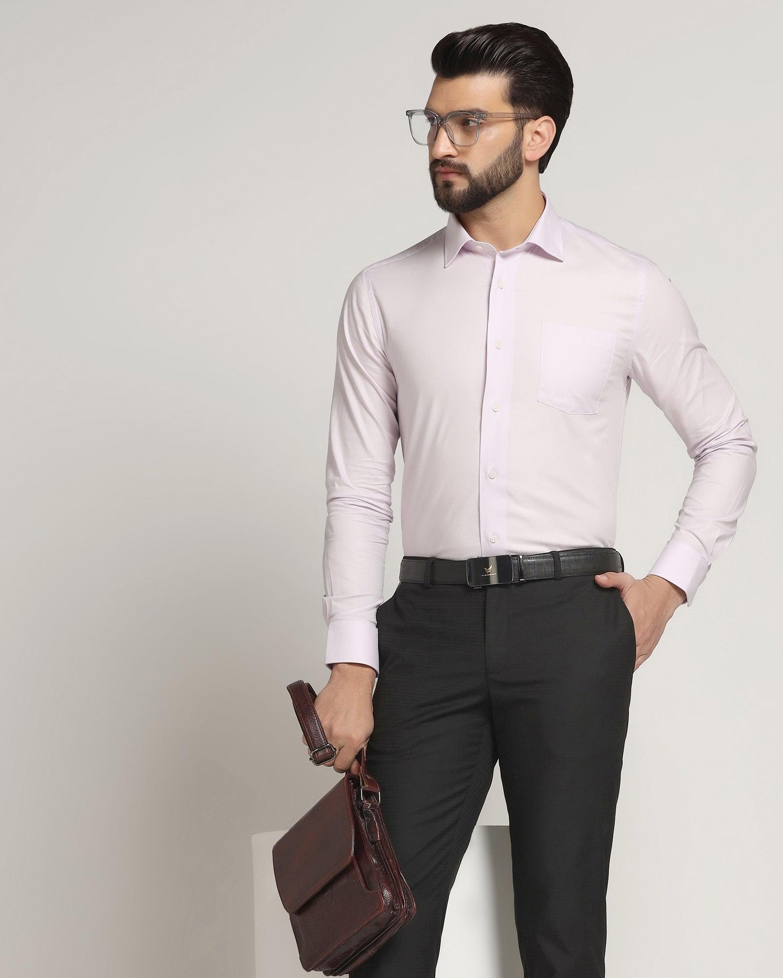 Formal White Solid Shirt - Otto