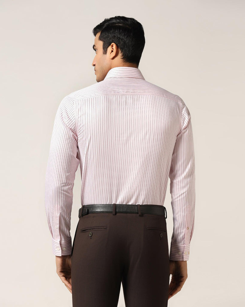 Luxe Formal Pink Stripe Shirt - Avian