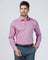 Formal Pink Textured Shirt - Qued