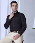 Formal Purple Check Shirt - Julian