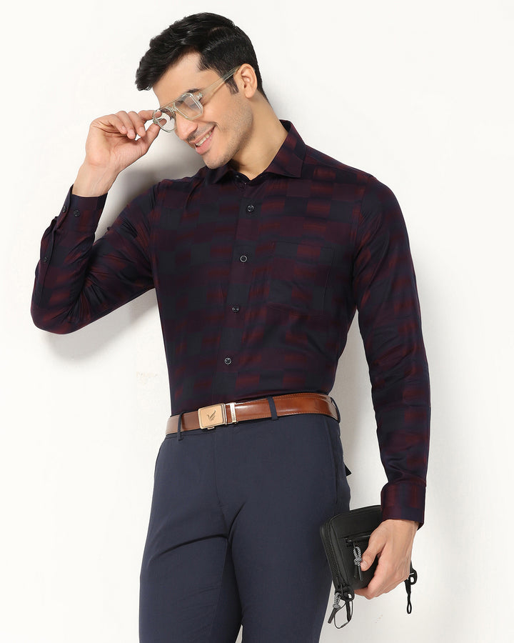 Formal Red Check Shirt - Dakota