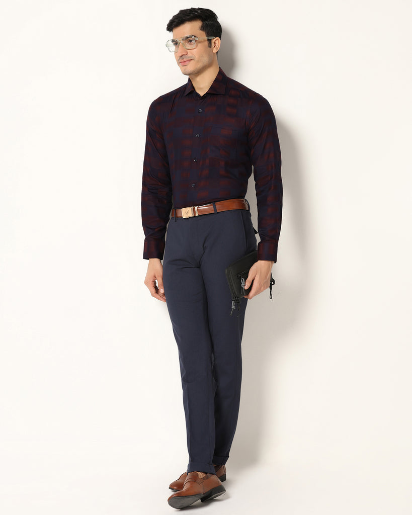 Formal Red Check Shirt - Dakota