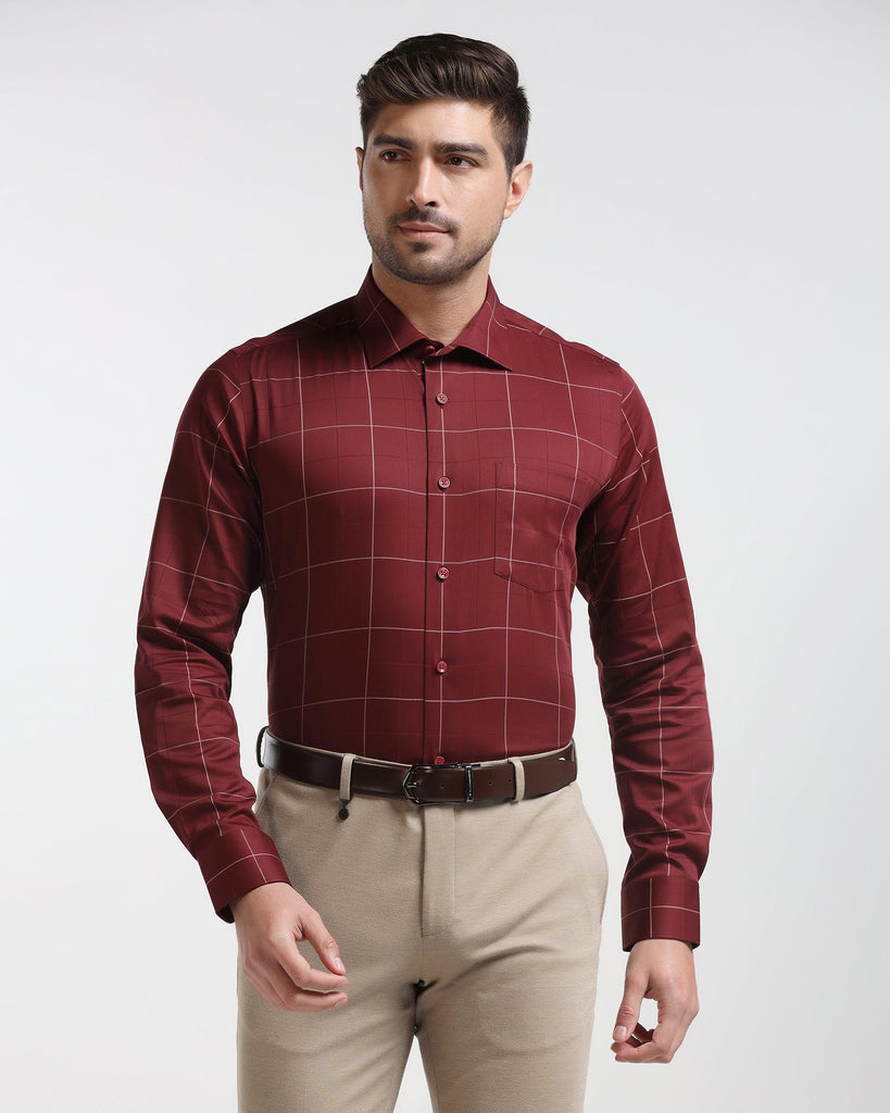 Formal Rust Check Shirt - West