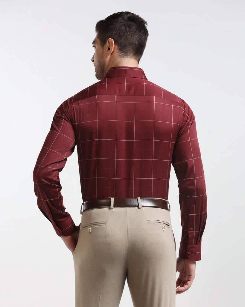 Formal Rust Check Shirt - West