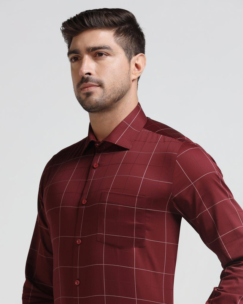 Formal Rust Check Shirt - West