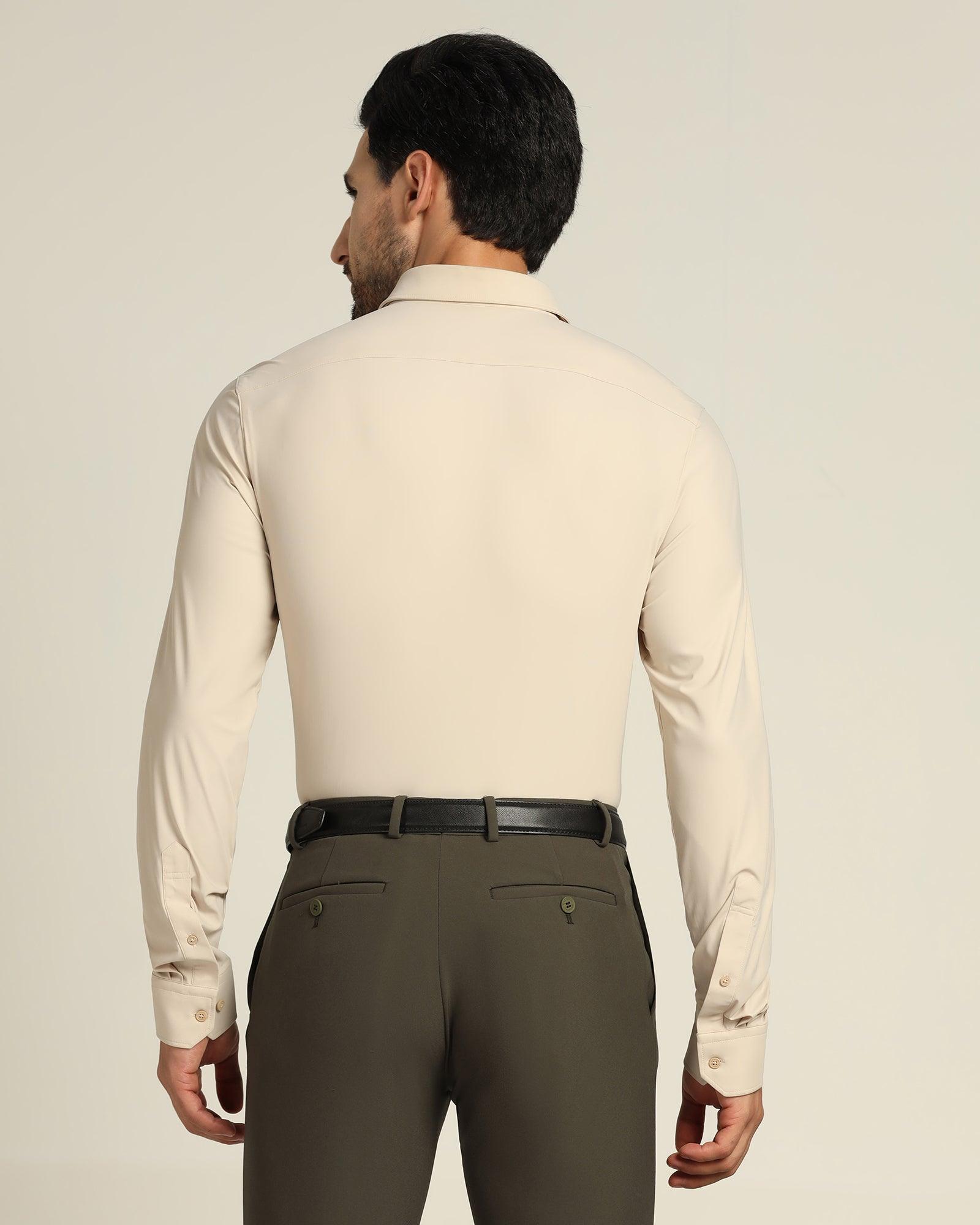 TechPro Formal Shirt In Beige (Zabka) - Blackberrys