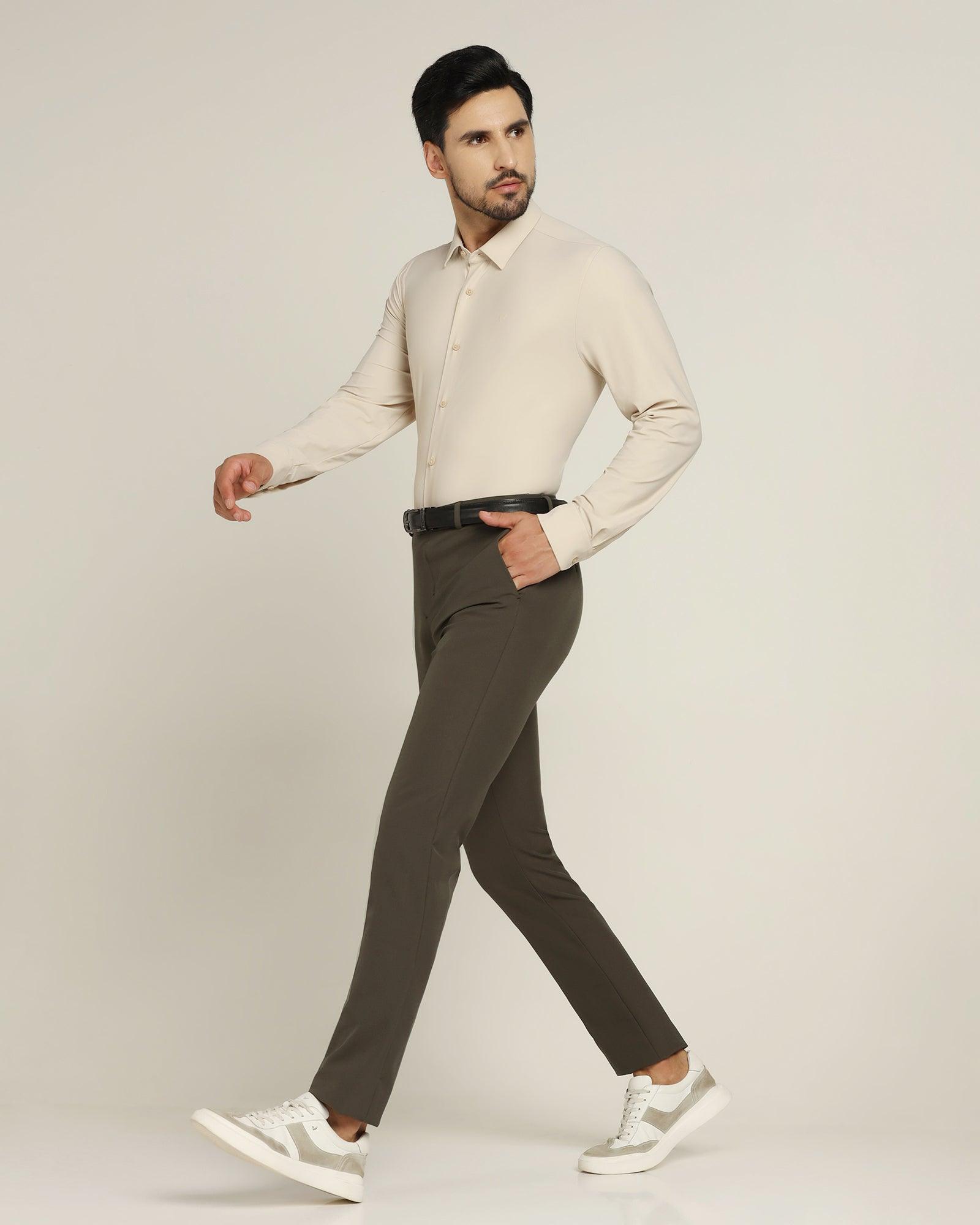 TechPro Formal Shirt In Beige (Zabka) - Blackberrys