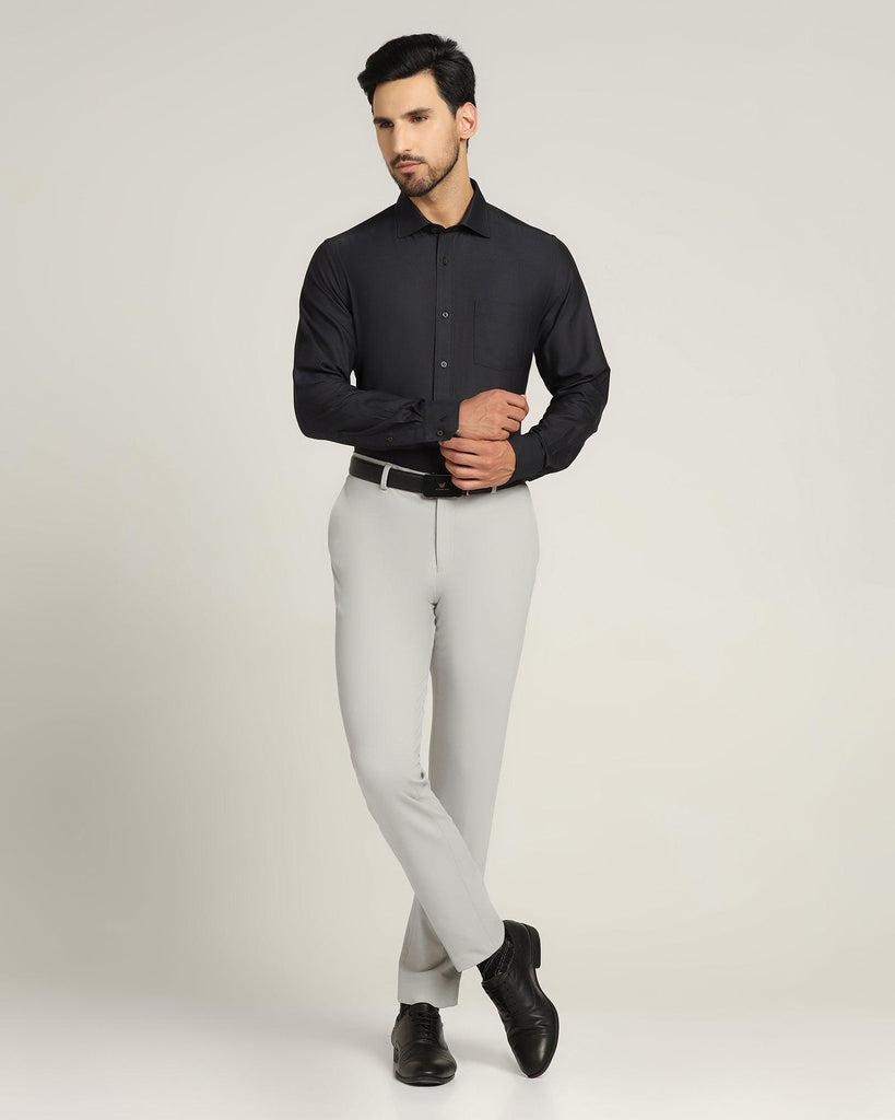 Temp Tech Formal Grey Solid Shirt - Antony