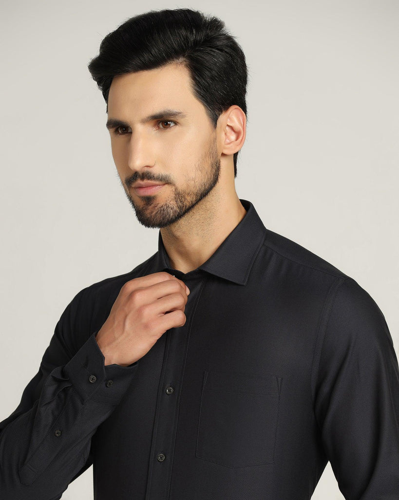 Temp Tech Formal Grey Solid Shirt - Antony