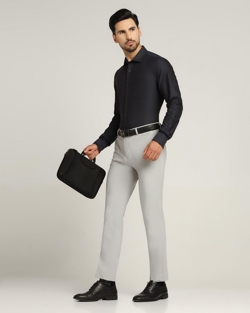 Temp Tech Formal Grey Solid Shirt - Antony