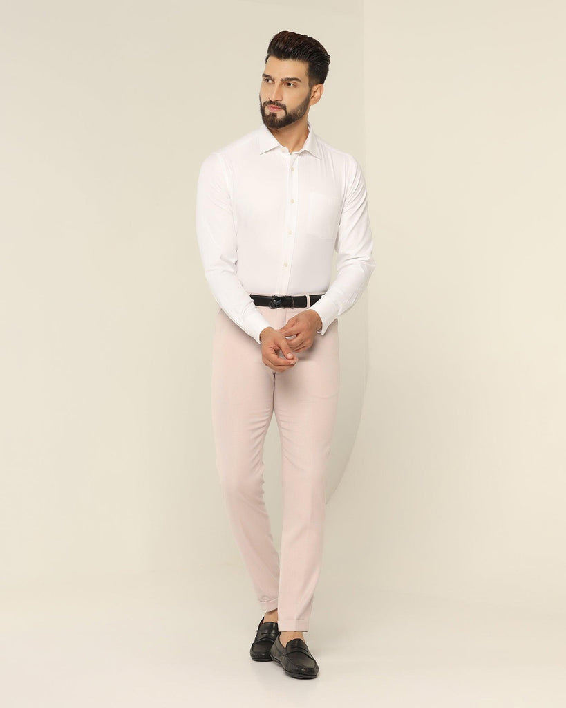 Temp Tech Formal White Solid Shirt - Antony