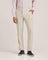 TechPro B-91 Formal Beige Solid Trouser - Tejin