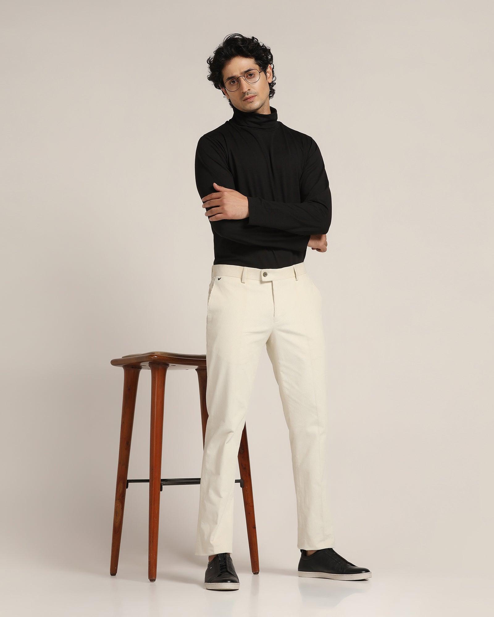 Orlebar Brown | 007 Taupe Tailored Fit Linen Trousers