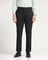 Luxe Slim Comfort B-95 Formal Black Solid Trouser - Meter