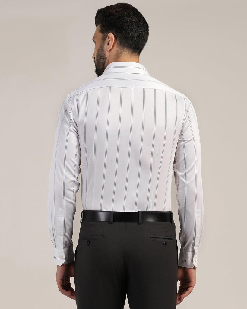 Formal White Stripe Shirt - Kolt