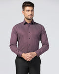 Formal Wine Printed Shirt - Gaze