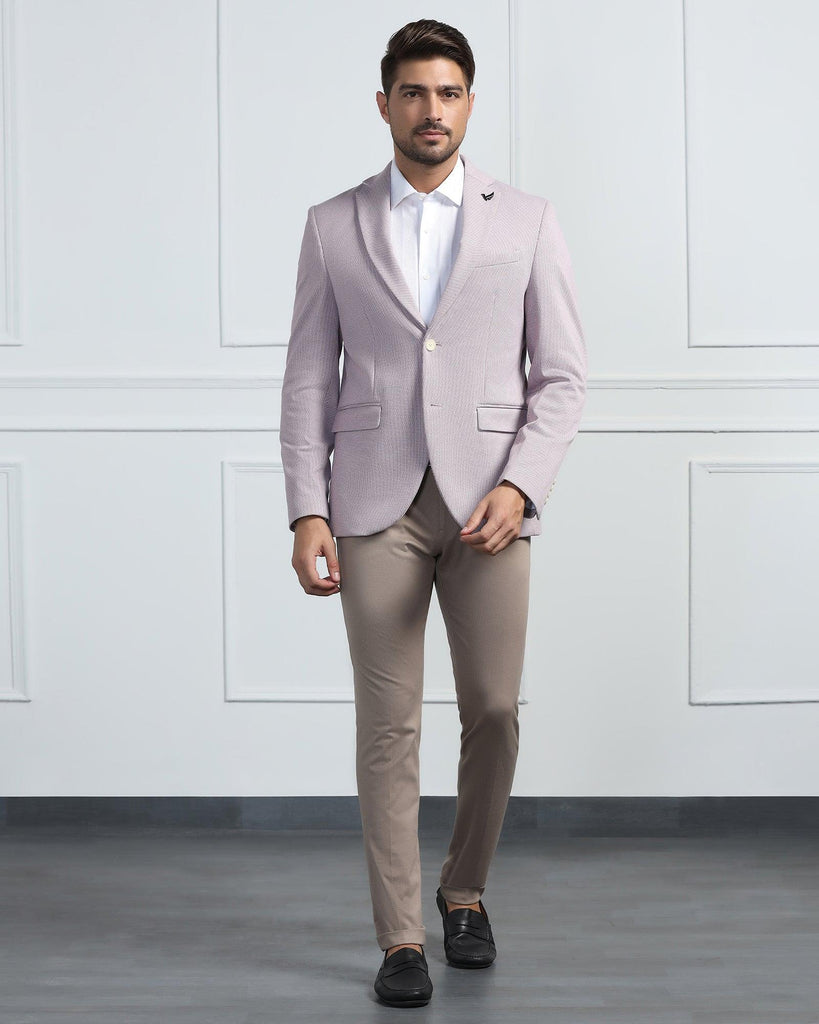 Formal Wine Textured Blazer - Venue