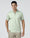 Frost Green Textured Polo - Sky