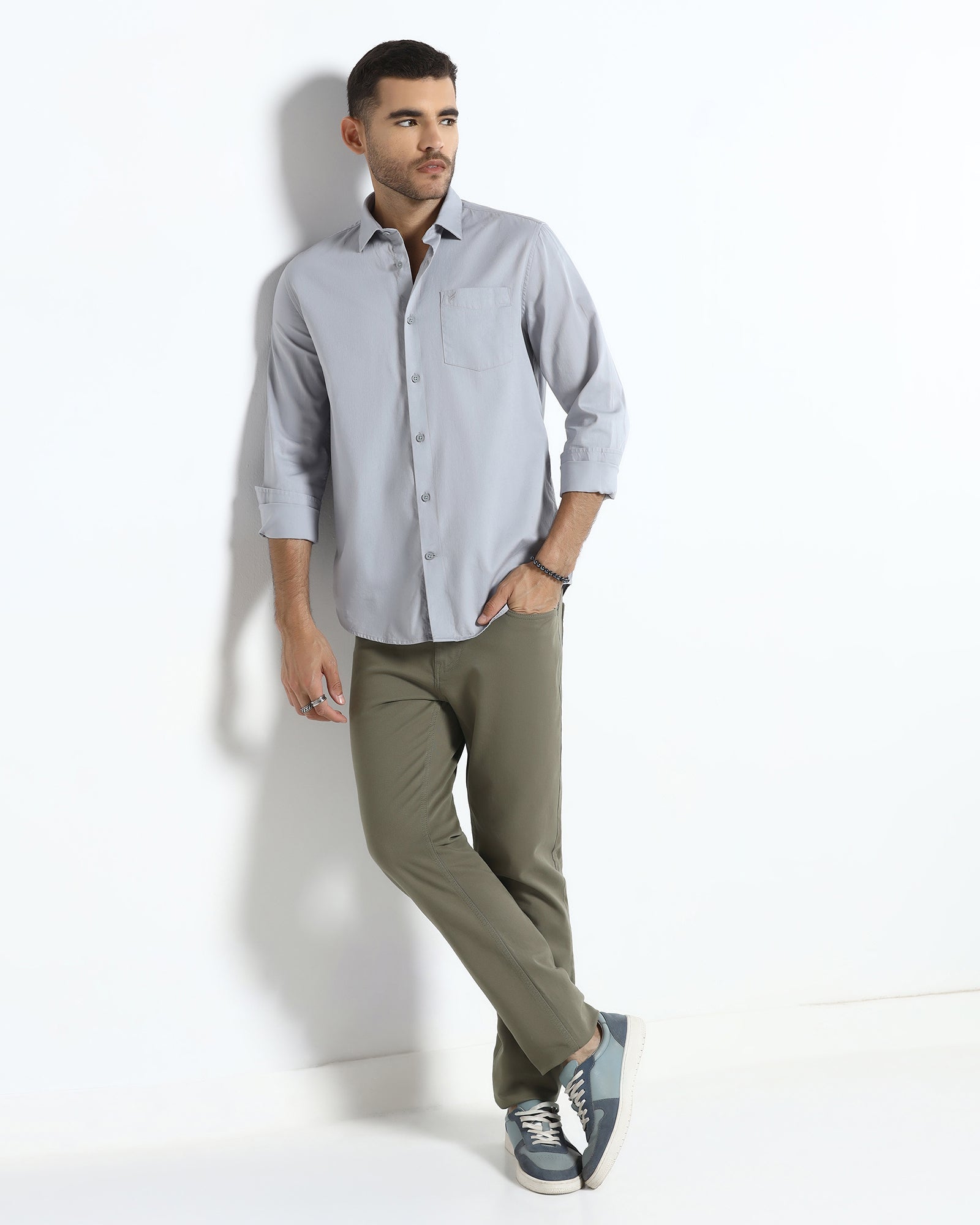 Green Bleed Zero Slim Fit Jeans - Rene