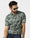 Green Half Sleeve Printed Shirt - Volmer